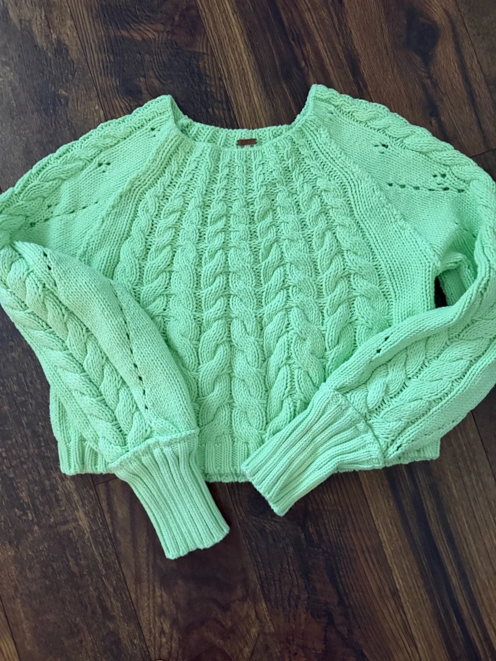 Free People chunky cable